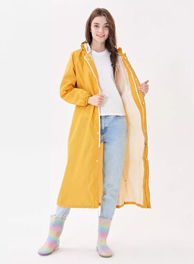 2026新款长款速干防水反光雨衣