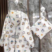 2026可爱公主儿童雨衣上学全身速干男女幼儿园防水雨披小学生书包