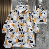 高品质2026新卡通儿童雨衣全身速干透气防水幼儿园男女雨披书包位