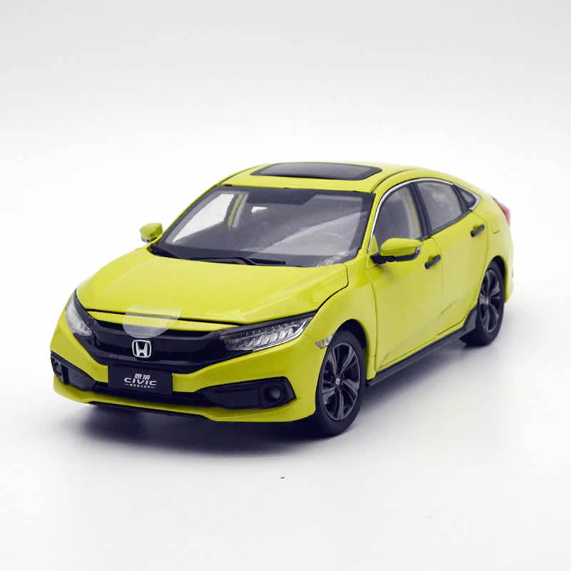 2019新款东风本田 十代思域 honda civic原厂 1:18 合金汽车模型