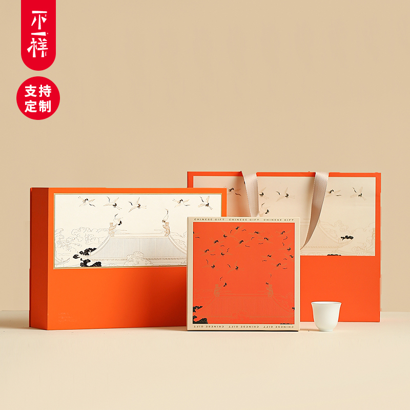 不一样茶叶包装中式复古