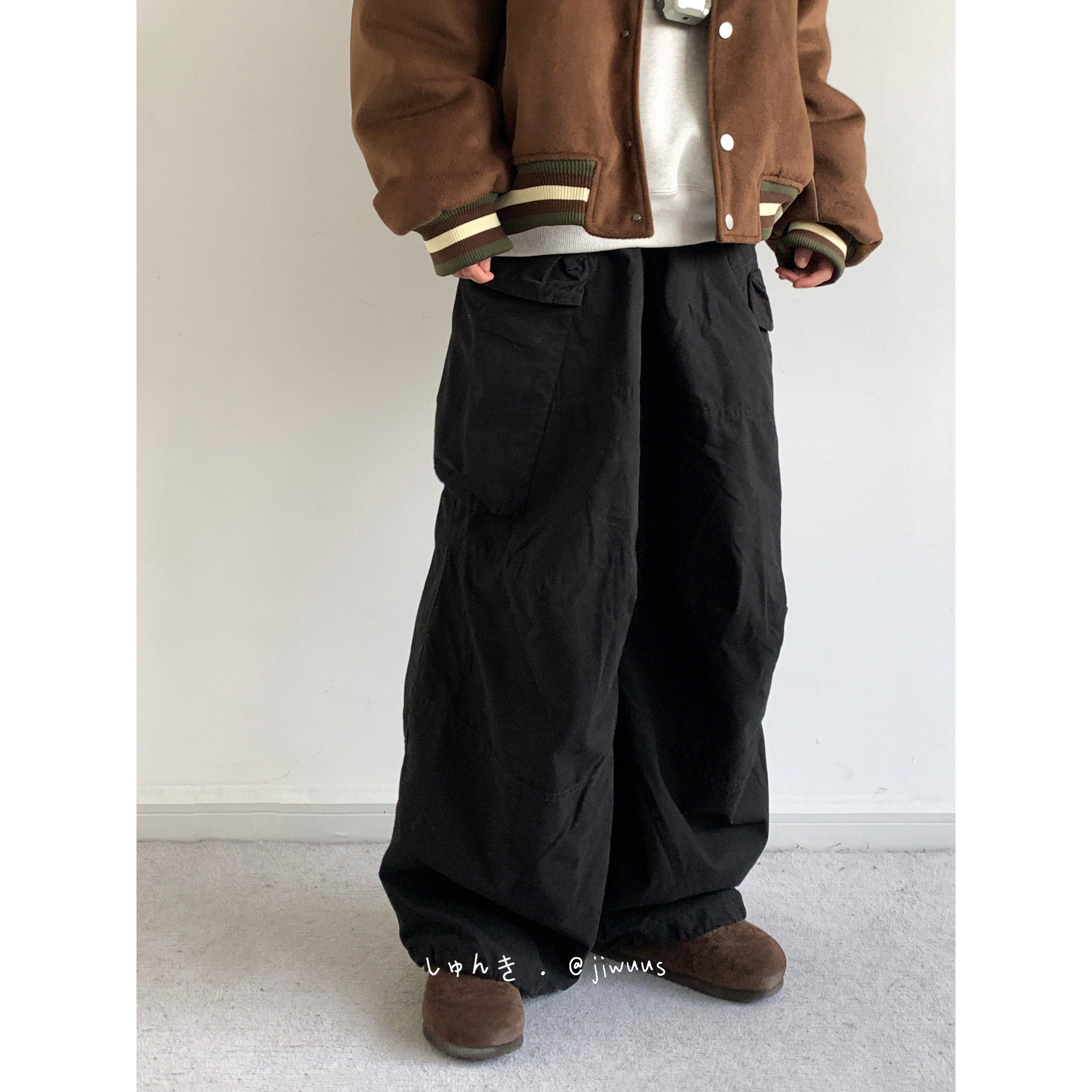 ZOAK 美式复古水洗做旧廓形工装裤男女宽松直筒休闲Vintage裤子,男装,休闲裤,淘宝优惠券,粉丝福利购,淘宝优惠卷