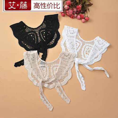 艾藤夏季新品薄款蕾丝防晒披肩
