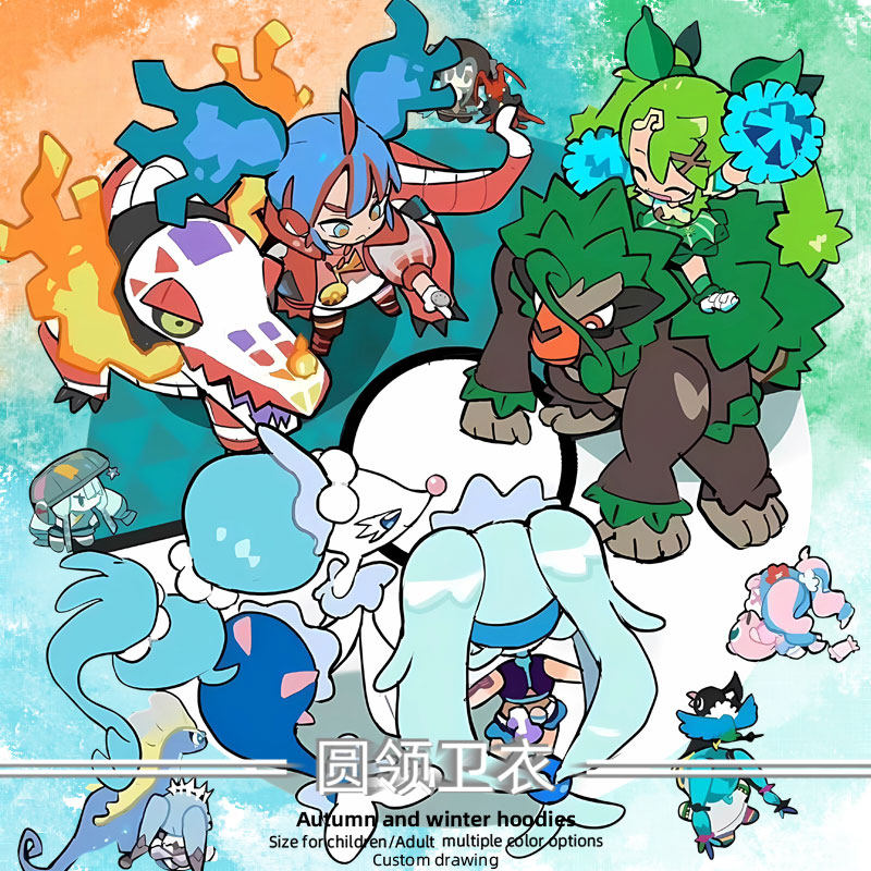 宝可梦联名初音未来卫衣