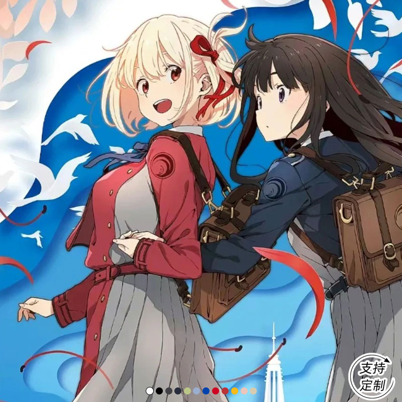 莉可丽丝锦木千束短袖男女