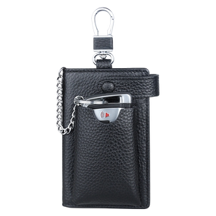 2026新款真皮钥匙包男款锁匙包汽车钥匙扣收纳包神器女卡包二合一