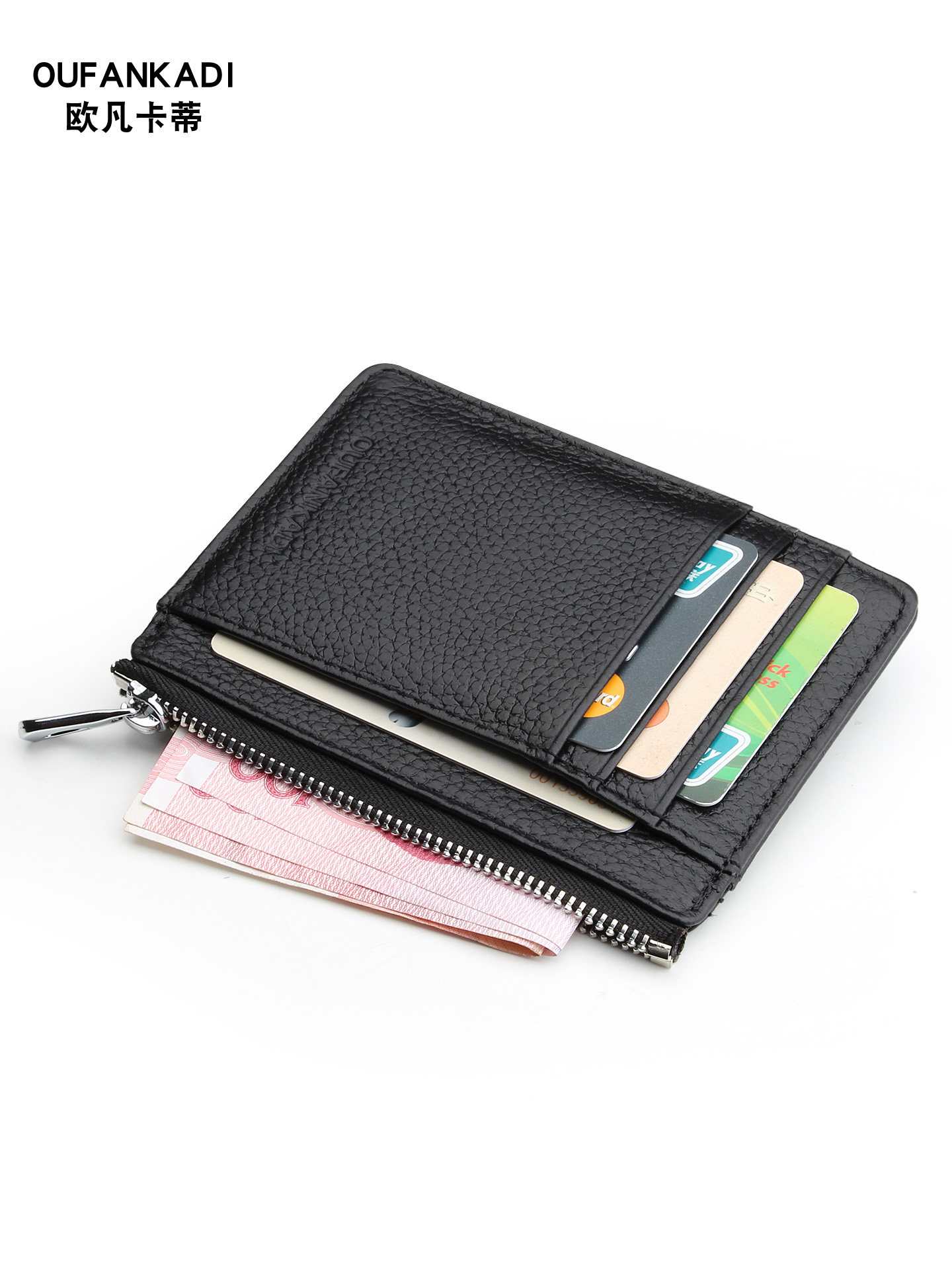 2026 New Ultra-thin Card Case Men's Leather Small Card Bag Women'