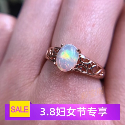 纯银饰品时尚风活口戒指空托