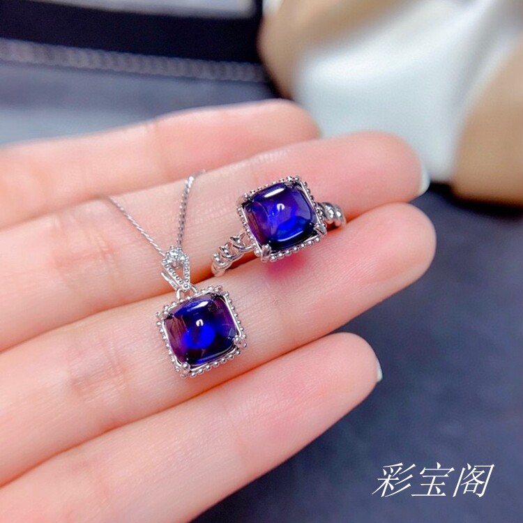 s925银戒指托吊坠空托韩版银饰