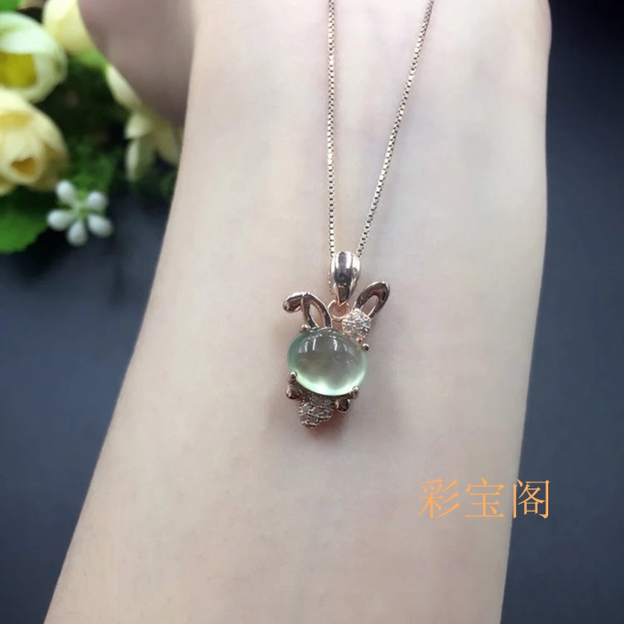 纯银时尚风吊坠空托