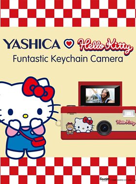 YASHICA联名钥匙扣数码相机CCD
