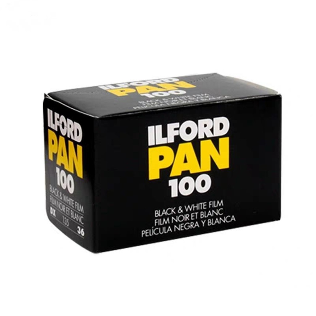 英国ILFORD伊尔福黑白胶卷pan100 135专业胶片36张 有效期28年1月