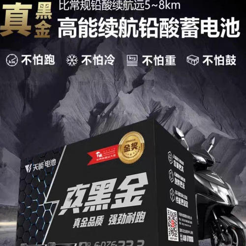 天能电池22.3A两轮电动车石墨烯