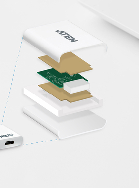 ATEN 宏正 True 4K DisplayPort转HDMI主动式转换器 VC986B