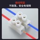 2进2出对接端子快速接头接线柱pp阻燃连接器 吸顶灯天花灯螺丝式