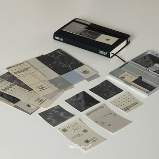 nullthing原创设计夜画素材手帐素材手机壳卡片邮票创意卡片