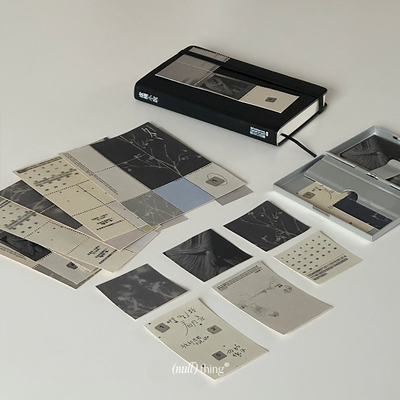 nullthing原创设计夜画素材手帐素材手机壳卡片邮票创意卡片