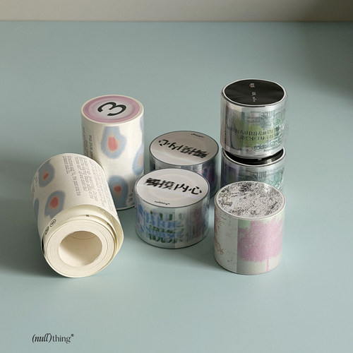 nullthing2026【复刻旧款胶带】敏感无限 缝隙之间 宇宙电梯胶带