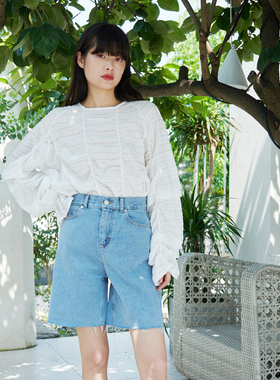 ZOZOZ20夏新防晒空调衫宽松个性仙女韩版ins风纯色T恤吊带套装女