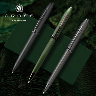 油性笔 美国CROSS 圆珠笔 商务办公 0.7mm 高仕涛声系列原子笔