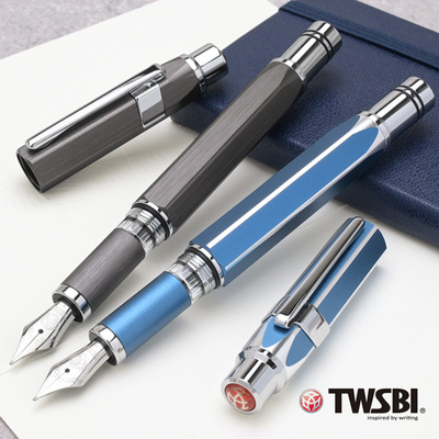 TWSBI三文堂  Precision钢笔 金属六角杆 商务办公书法笔练字送礼