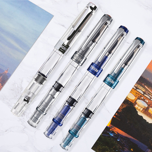 580AL活塞吸墨钢笔透明大容量学生商务 钻石580ALR 三文堂 twsbi