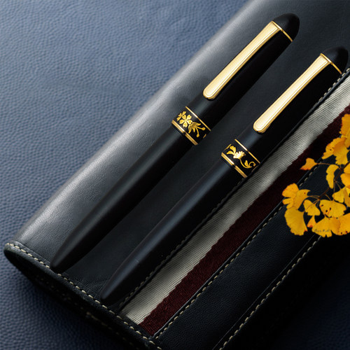 直邮 日本白金PLATINUM 3776肥后象嵌钢笔墨水笔PTB-30000Z 14k尖 - 封面