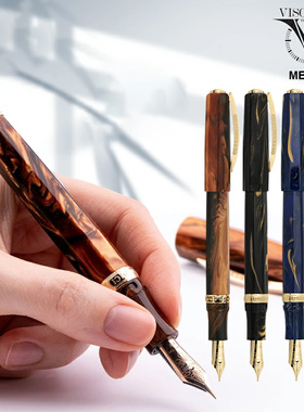 日本直邮意大利VISCONTI维斯康帝美帝奇 MEDICI 钢笔 18K 墨水笔