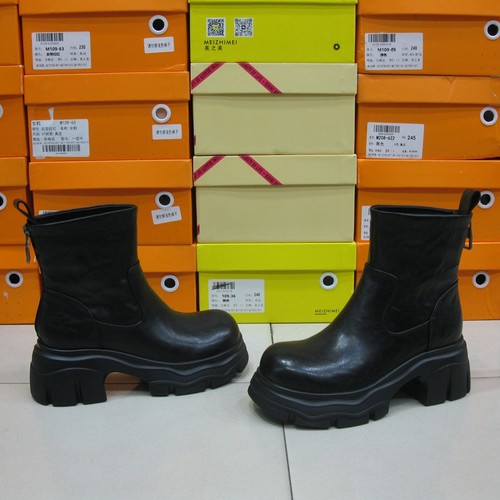 27-898-1希希尼真皮英伦短筒女靴