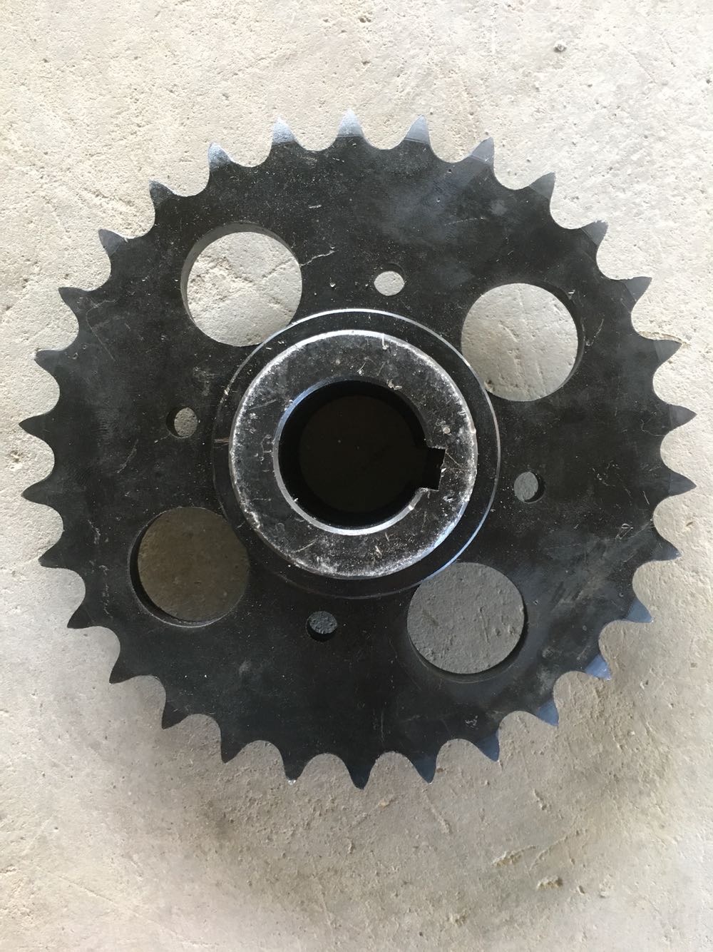 广联收割机脱粒被动链轮Z30齿