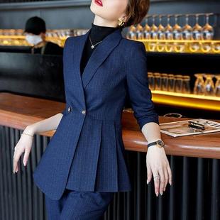 西装外套女春秋气质女神范职业装西服套装酒店前台经理工作服正装