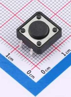 BX-TS-26-121245CJ 轻触开关 12x12x4.5插件 插件-4P,12x12mm