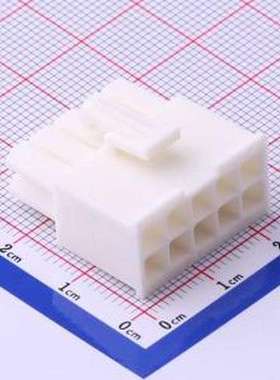 770580-1 胶壳(线对板/线对线) 2x5P 4.14mm P=4.14mm