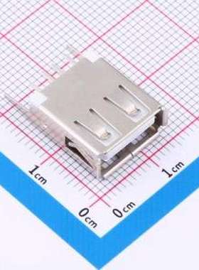 U-USBAS04P-F007 USB连接器 Type-A 母 直插 插件