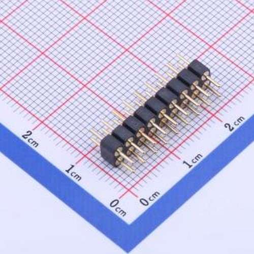 X5521WV-2X09-C35D35-1000 排针 2x9P 间距:2.54mm 方针 插件,P=2