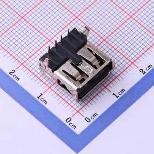 U221-041N-1BR69-S5 USB连接器 Type-A 母 弯插 插件
