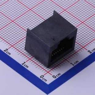RJ11 HLRN1 MJ56881 RJ45 以太網(wǎng)連接器 臥貼 B011 不帶LED