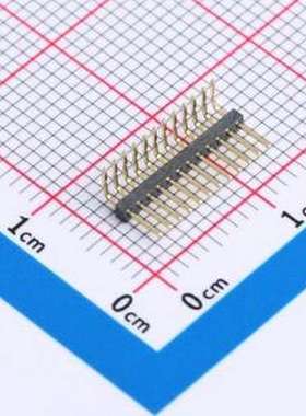 GPCB101-1202A003C1AA 排针 1x12P 间距:1mm 方针 弯插 弯插,P=1m