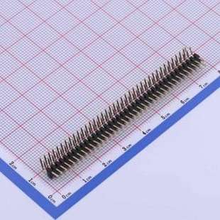 排针 2x38P 弯插 2x38I P=2mm 方针 C40D28 2mm X4621WR 间距