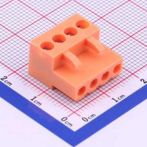 HT396K-3.96-4P 插拔式接线端子 3.96mm 1x4P 排数:1 每排P数:4 P