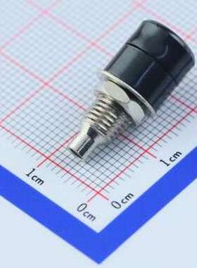 24.247.2 香蕉头/鳄鱼夹 接线柱 黑色