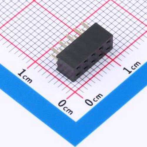 DS1026-06-2x5S8BV 排母 2x5P 间距:2mm 直插 插件,P=2mm