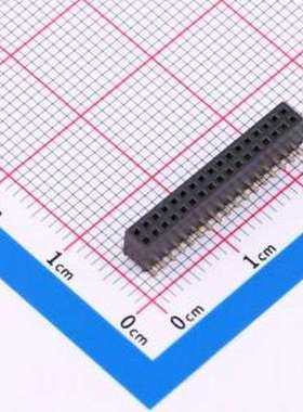 FH1.27-02-17PWS 排母 1.27FH H4.3 2x17Pin SMT U型PC4.8 PB4.6