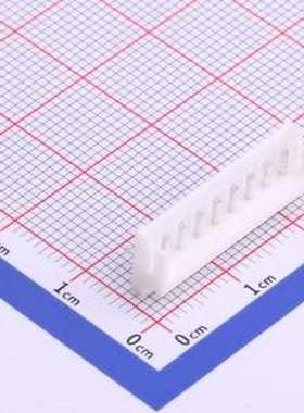 HX25005-8WAD 线对板针座 1x8P 间距:2.5mm 弯插 白色 弯插,P=2.5