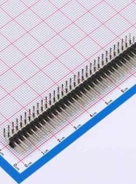 KH-2.54PH90-2X32P-L13.8.18.8 排针 2x32P 间距:2.54mm 弯插,P=2