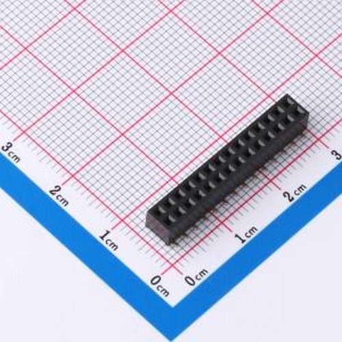 HDGCPH2.0-PMS-02-14 排母 2.0x4.3 双排SMT排母 2x14P SMD,P=2mm