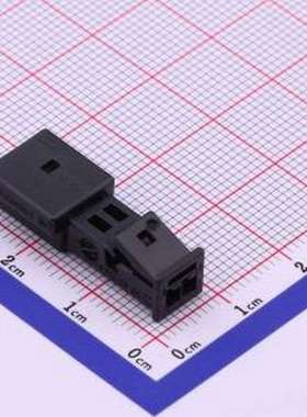 1-968699-1 胶壳(线对板/线对线) 1x2P 2.54mm P=2.54mm