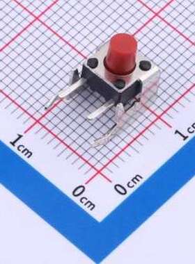 YTS645VK85 轻触开关 6x6x8.5 250gf 支架 插脚轻触开关 插件