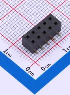 MTF150-205MU1 排母 间距:2.54mm 2x5P SMD,P=2.54mm