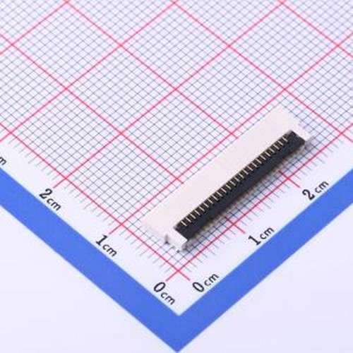 AFB04-S24FIA-HF FFC/FPC连接器 间距:0.8mm P数:24P 翻盖式 下接